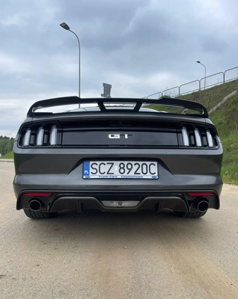 Ford Mustang cena 102900 przebieg: 115700, rok produkcji 2015 z Blachownia małe 154